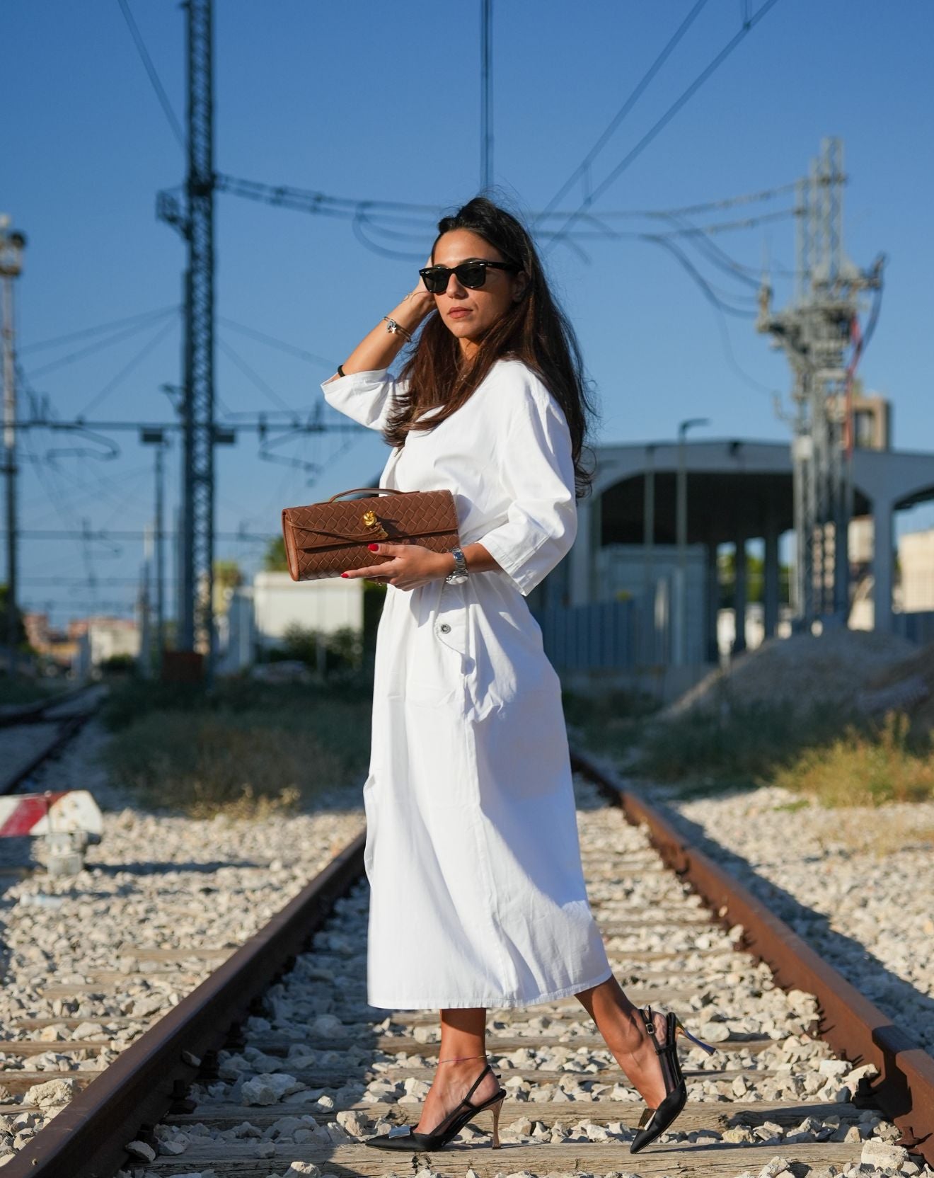 Joy Clutch Cuoio