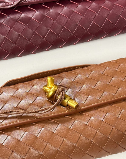 Joy Clutch Cuoio